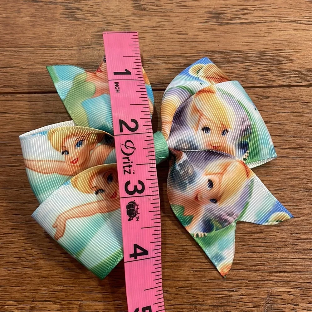 Tinker Bell Bow Alligator Clip